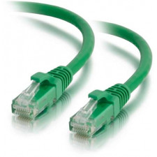 C2G Cat5e Booted Unshielded (UTP) Network Patch Cable - Patch cable - RJ-45 (M) to RJ-45 (M) - 50 cm - UTP - CAT 5e - molded, snagless, stranded - green